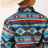 Roper Boy's Aztec Blanket Print Shirt