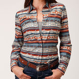 Roper Women's Sandstone Aztec Shirt