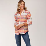 Roper Women's Aztec Western Shirt