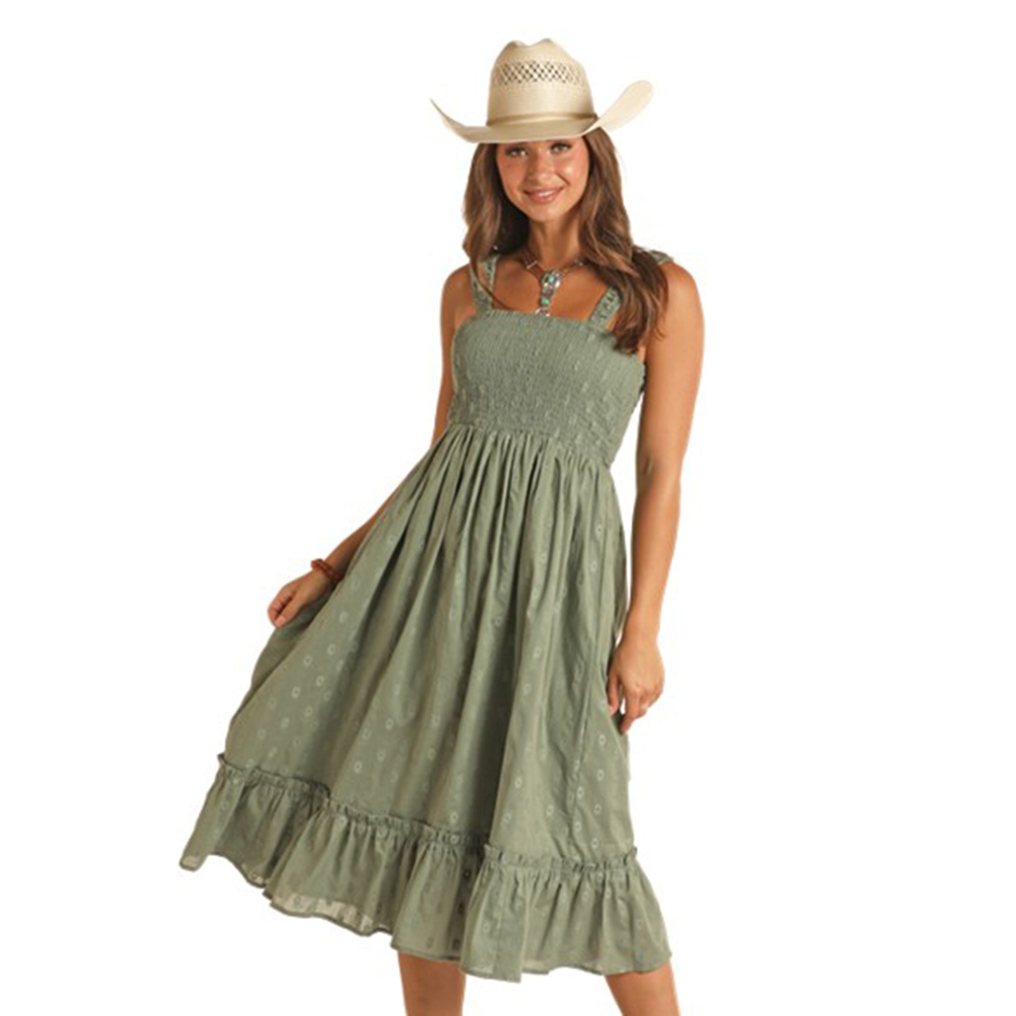 Rock & Roll Women's Jade Aztec Eyelet Dress Rock & Roll Women's Jade Aztec Eyelet Dress