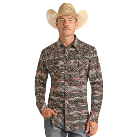 Rock & Roll Men's Aztec Shirt