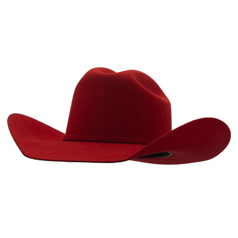Pro Hats Stampede Red Felt Hat