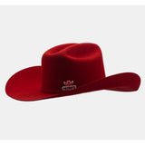 Pro Hats Stampede Red Felt Hat