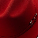 Pro Hats Stampede Red Felt Hat