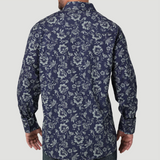 Wrangler Men's Navy Floral Shirt