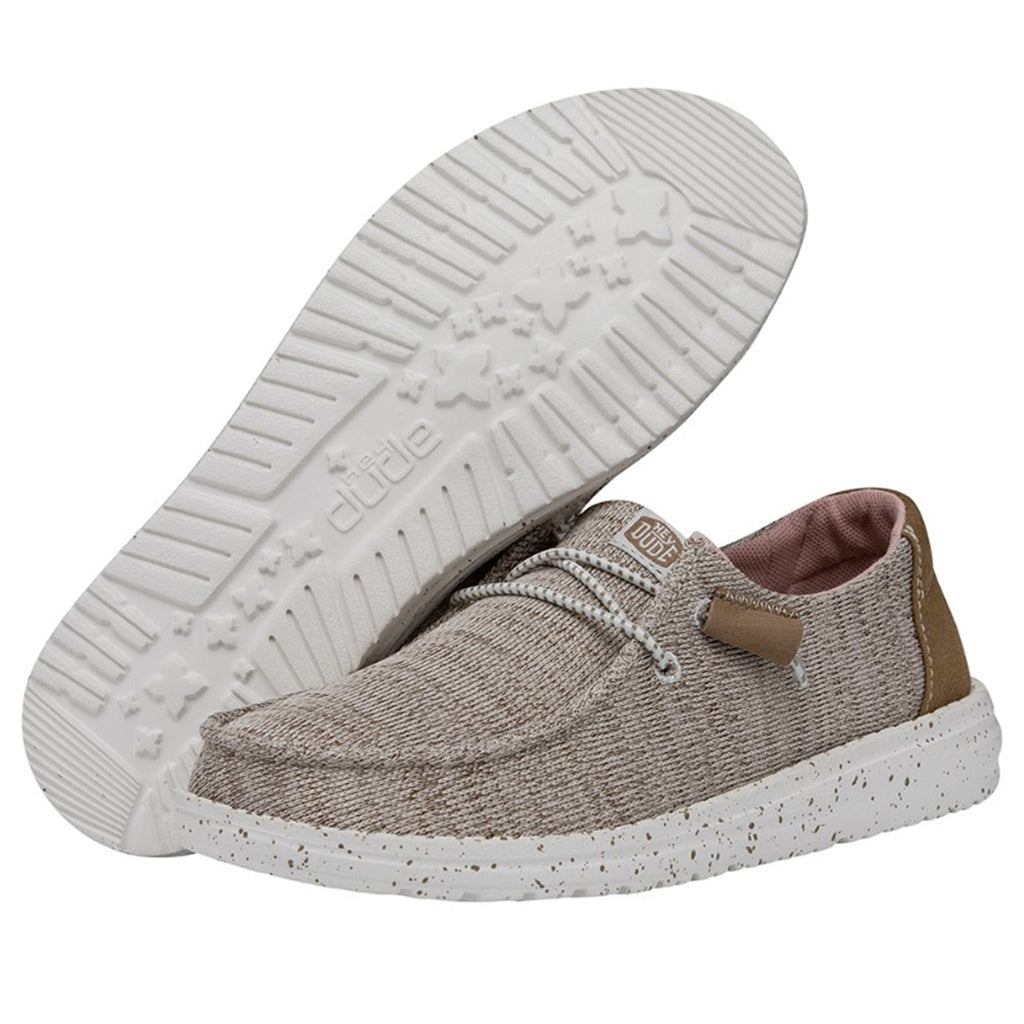 日本に Sport Wendy Women's Dude Hey Mesh Shoes Walnut 靴