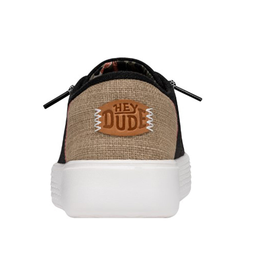 Hey Dude Women's Cody Craft Linen Aqua Shoes