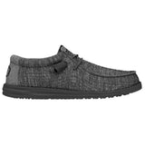 Hey Dude Men's Wally Sport Knit Charcoal