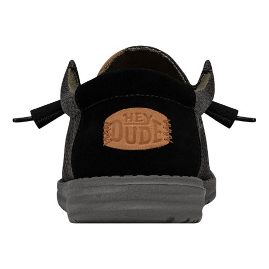 Hey Dude Men's Wally Grid Black Shoes – Western Edge, Ltd.