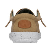 Hey Dude Wally Toddler Washed Canvas Walnut Shoes
