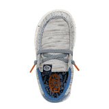 Hey Dude Wally Toddler Jersey Light Grey Shoes