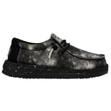 Hey Dude Wally Toddler Galaxy Black/Multi Glow Shoes
