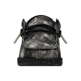 Hey Dude Wally Toddler Galaxy Black/Multi Glow Shoes