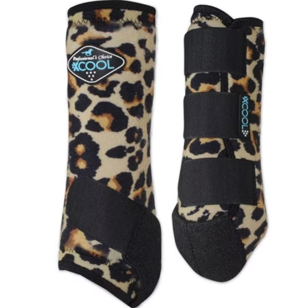 デンドリティック　ゴールデンヒーラー　ポイント　虹　豹柄　リバーシブル Professional's Choice Cheetah 2xCool Sports Medicine Value Pack