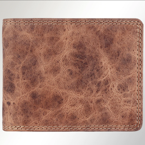 Spaghetti Western Light Brown Leather Wallet