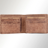 Spaghetti Western Light Brown Leather Wallet