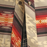 Rock & Roll Men's Cream/Ornge/Brown Aztec Shirt