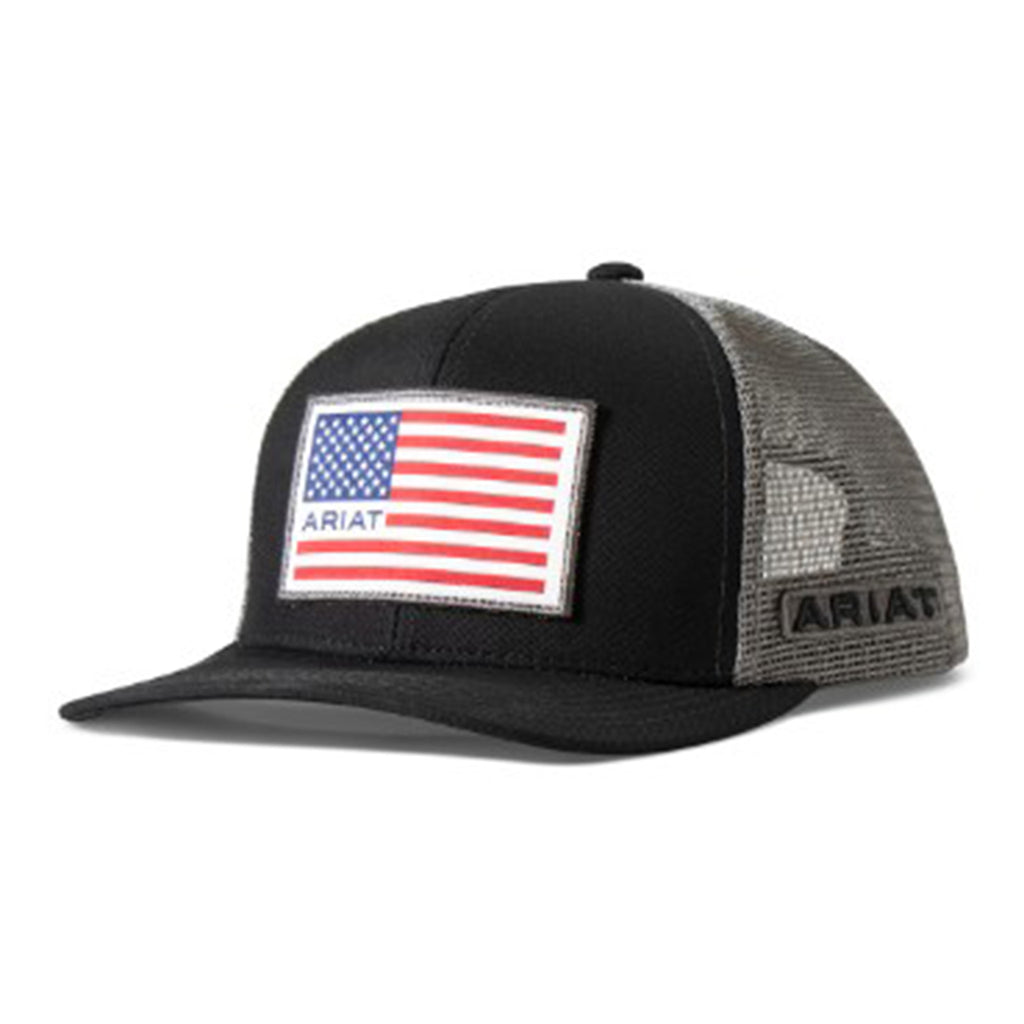 Ariat Black American Flag Cap