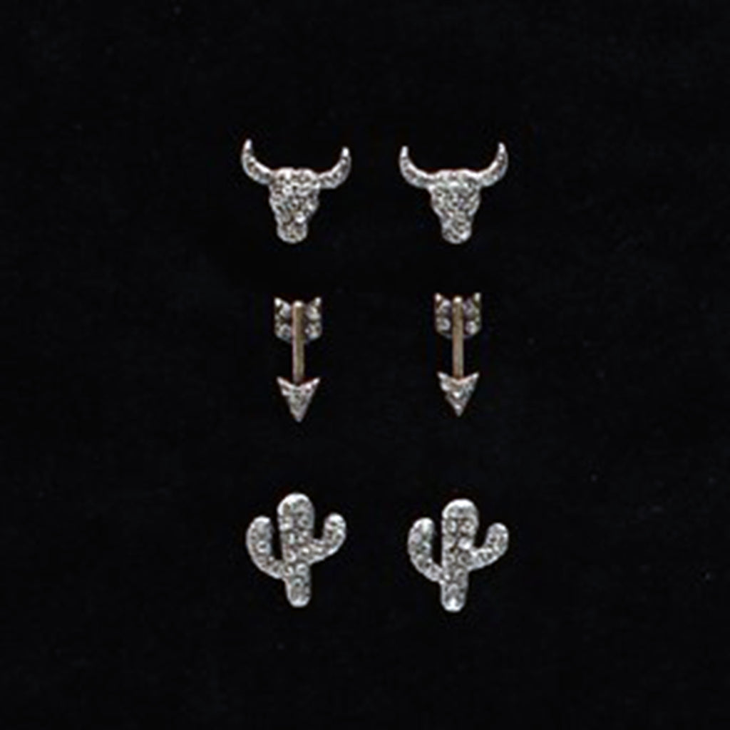 Blazin Roxx 3 piece Earrings Set