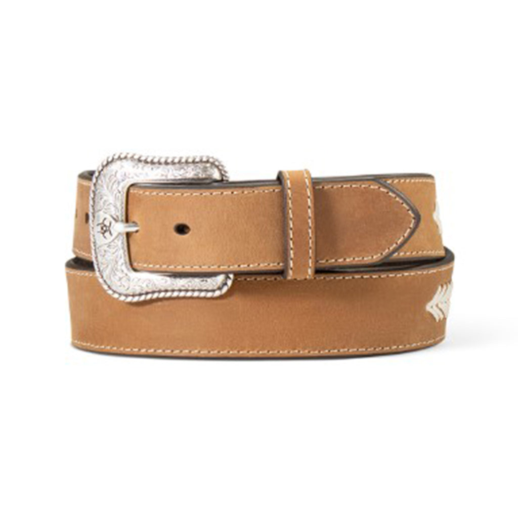 Ariat Men's Floral/Concho Lace Belt