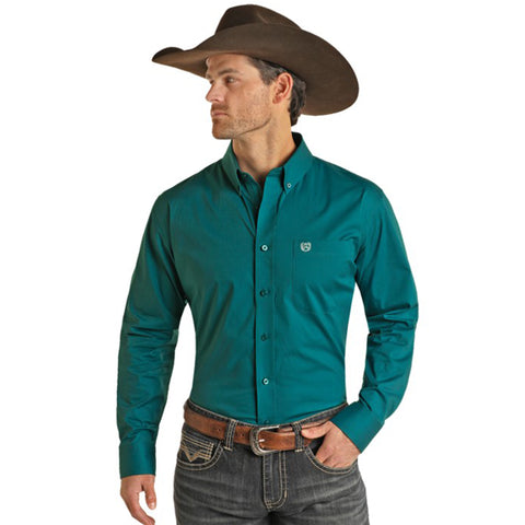 Panhandle Slim Men's Dark Teal Shirt