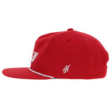 Hooey "White Knuckle" Red/White Cap