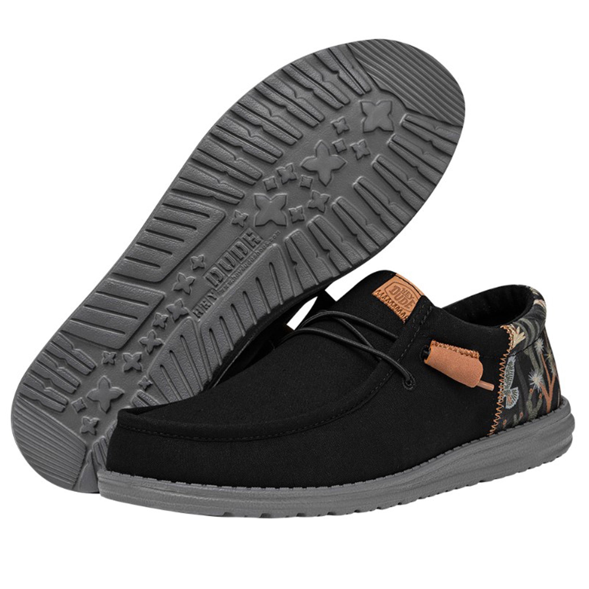 Hey Dude Wally Funk Open Mesh Mens Loafers Black White Size‎ 12 New Comfort Hey Dude Mens Wally Funk Mono Ghosted 8 | eBay main image 3