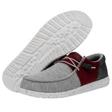 Hey Dude Men's Wally Tri Crimson