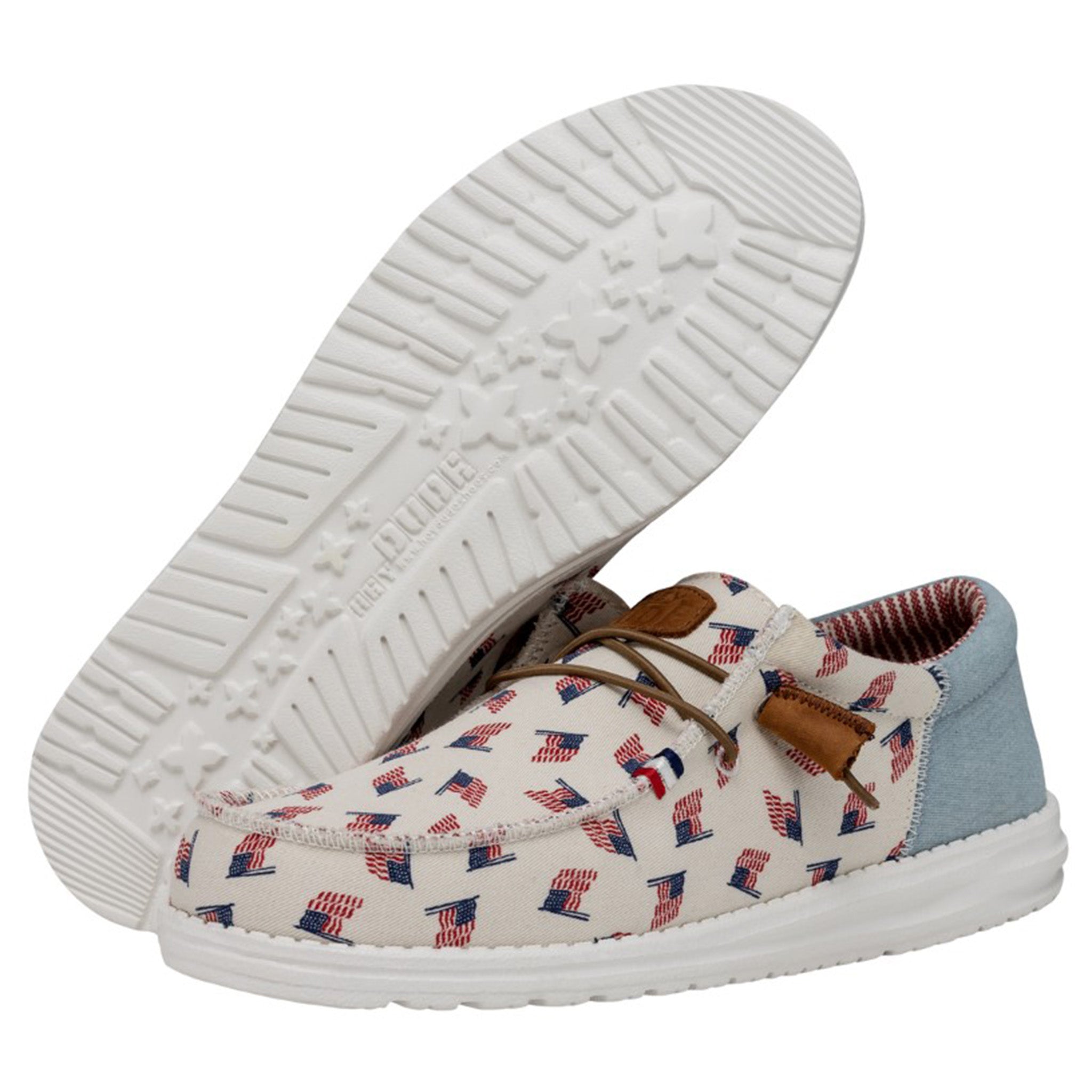 Hey Dude Men's Wally Americana Flag