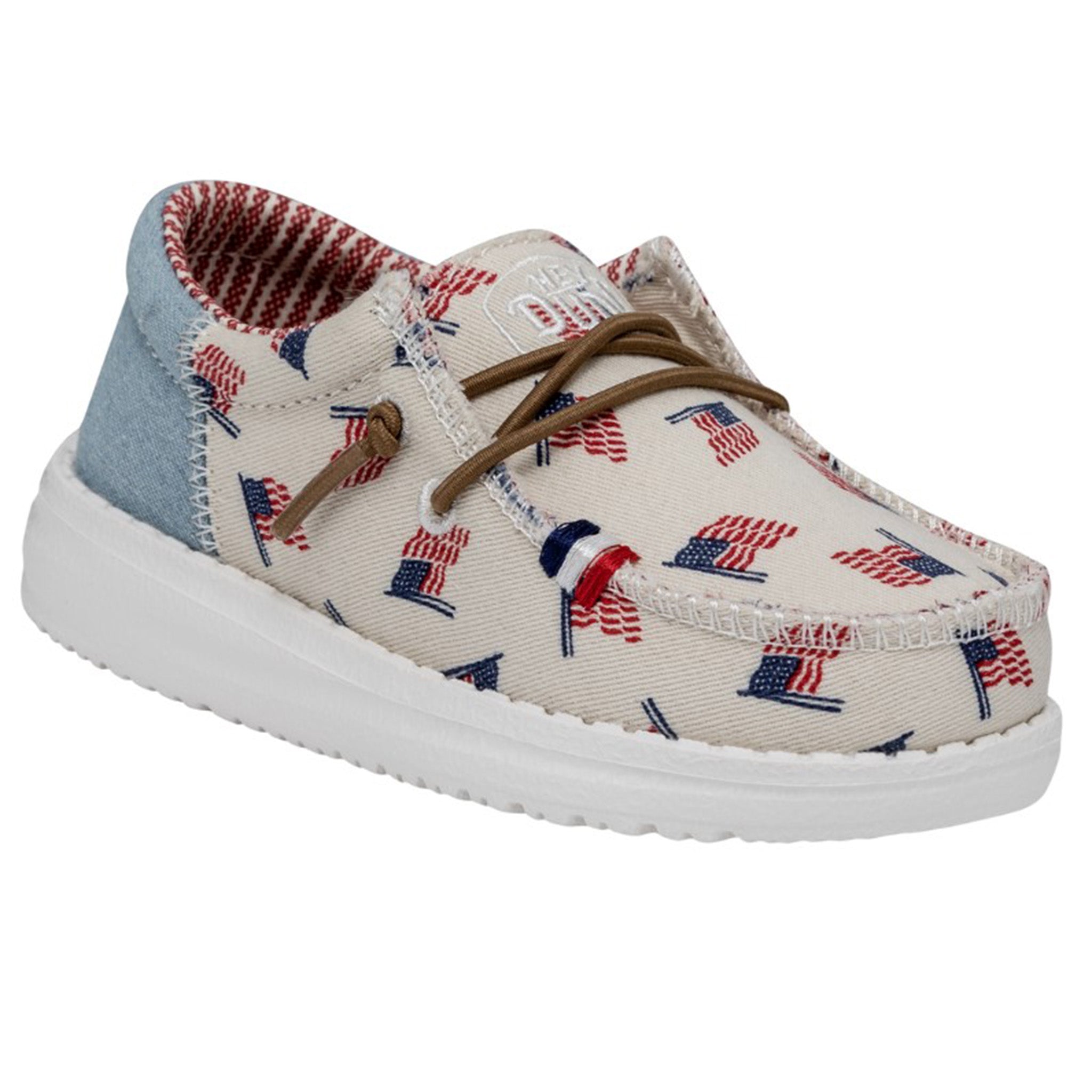 2024-25 秋冬新作  ハイブランドの Hey Dude Flag Americana Wally Toddler トップス