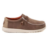 Hey Dude Men's Wally Fabricated Leather Tan