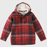 Wrangler Kids Hooded Flannel Jacket