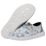 Hey Dude Wendy Desert Cream/Blue