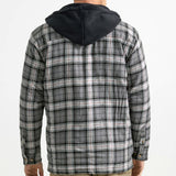 Wrangler Men's Flannel Hooded Jacket