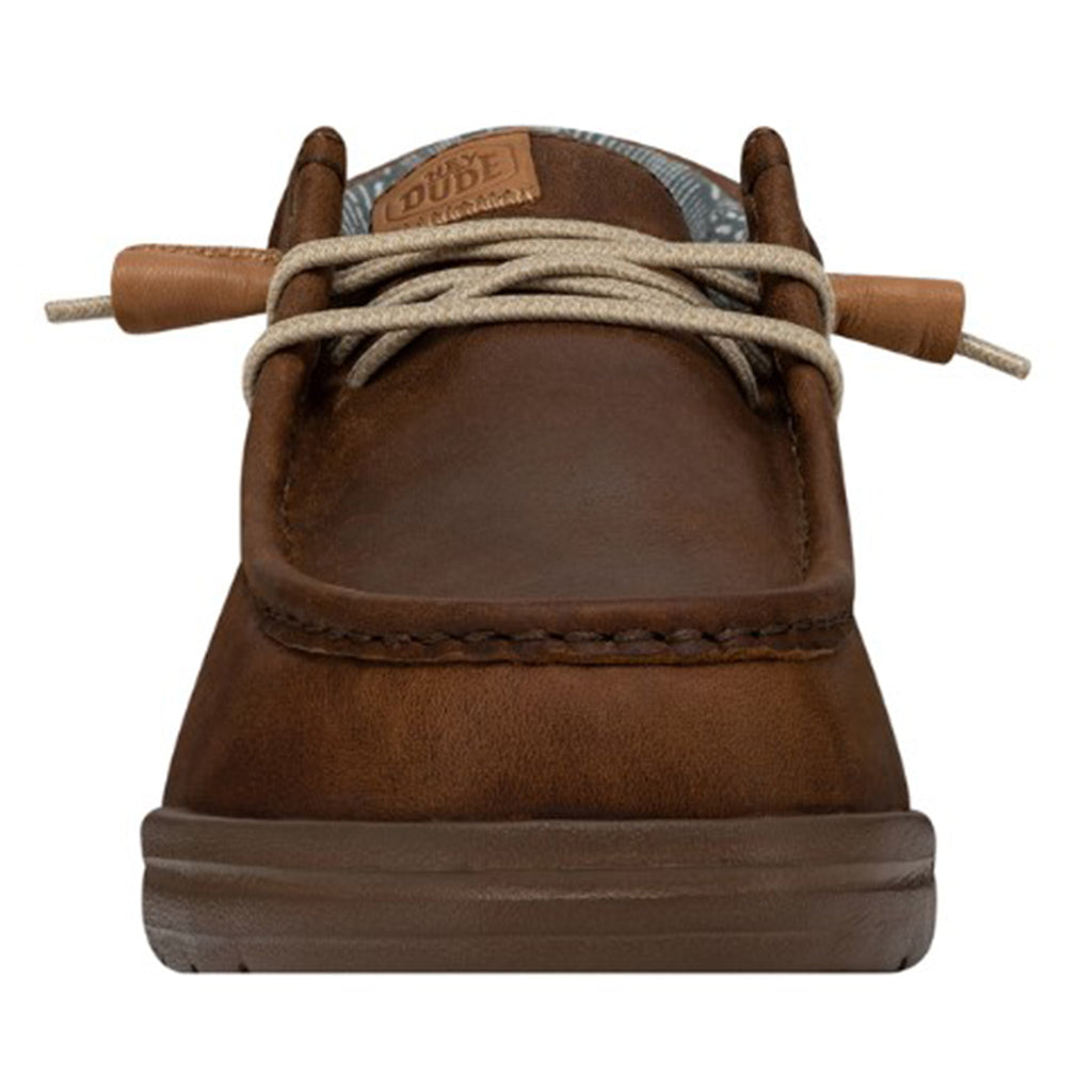 Hey Dude Men's Wally Grip Leather Brown – Western Edge, Ltd.