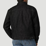 Wrangler Men's Denim Sherpa Lined Jacket