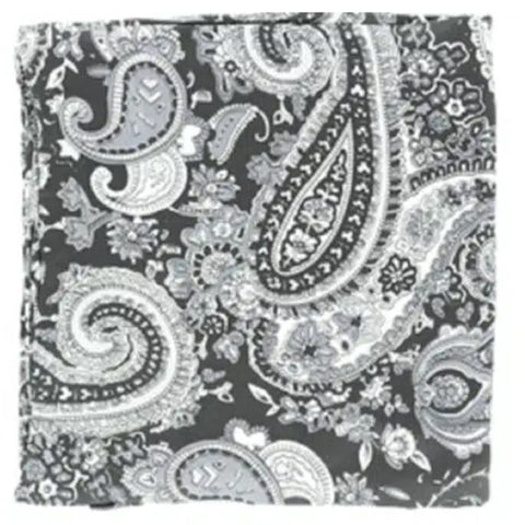 Black Paisley Wild Rag