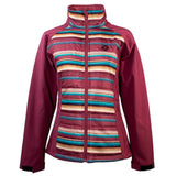Hooey Women's Pink/Turquoise Striped Jacket