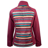 Hooey Women's Pink/Turquoise Striped Jacket