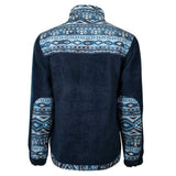Hooey Youth Navy Aztec Fleece