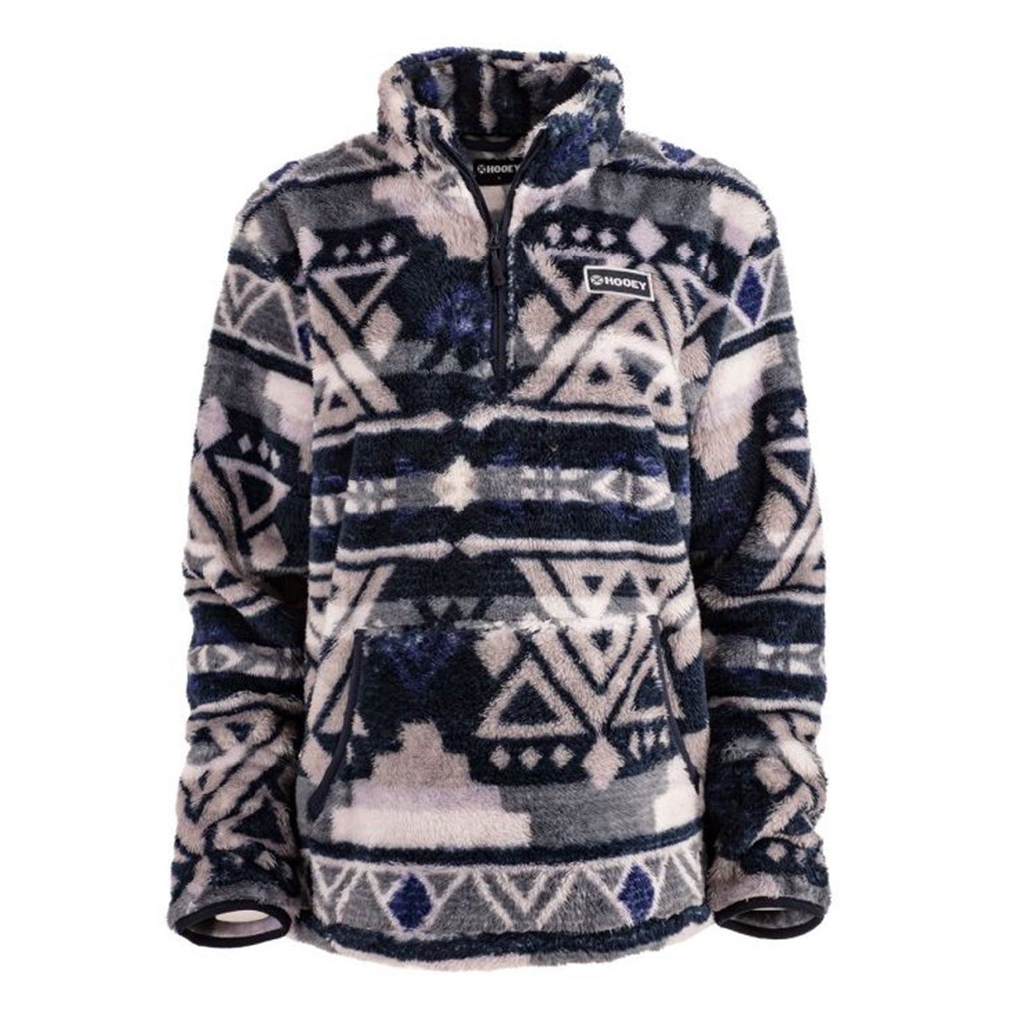 Hooey Men's Navy/Blue Fleece Pullover Western Edge, Ltd.