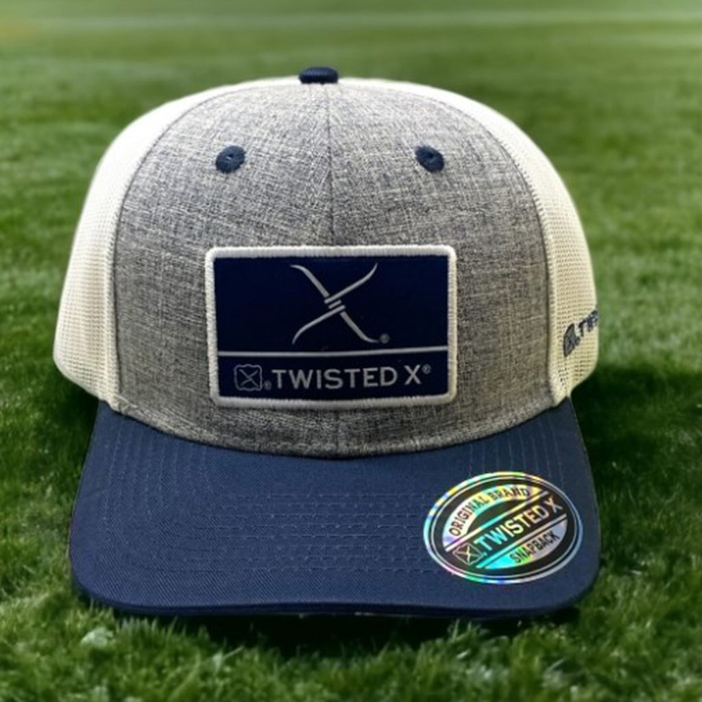 Twist X Cap Charcoal & White & Navy Cap
