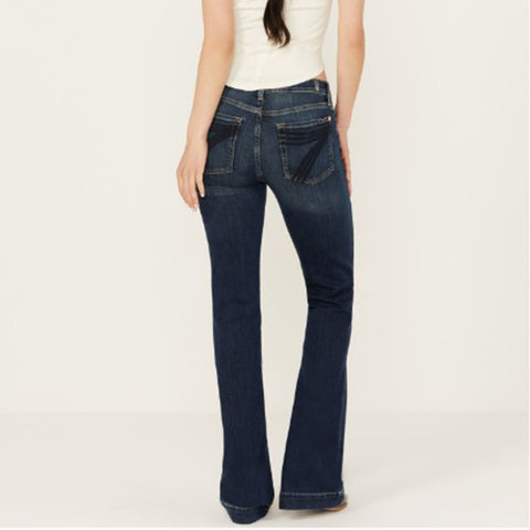 Seven For All Mankind Dark Wash ATF Trouser