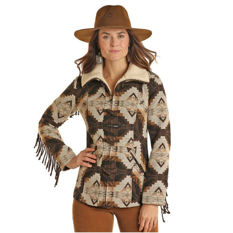 Powder River Women's Aztec Wool Coat