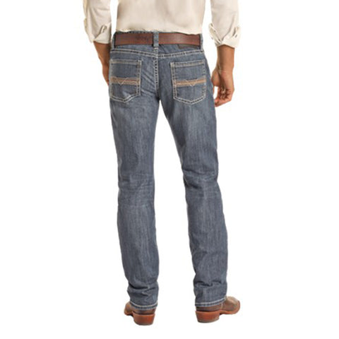 Rock & Roll Men's Slim Fit RevolverJean