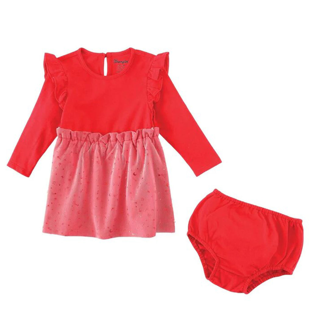 Wrangler Infant/Toddler Red Dress