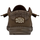 Hey Dude Wally Stitch Fleck Woven Brown