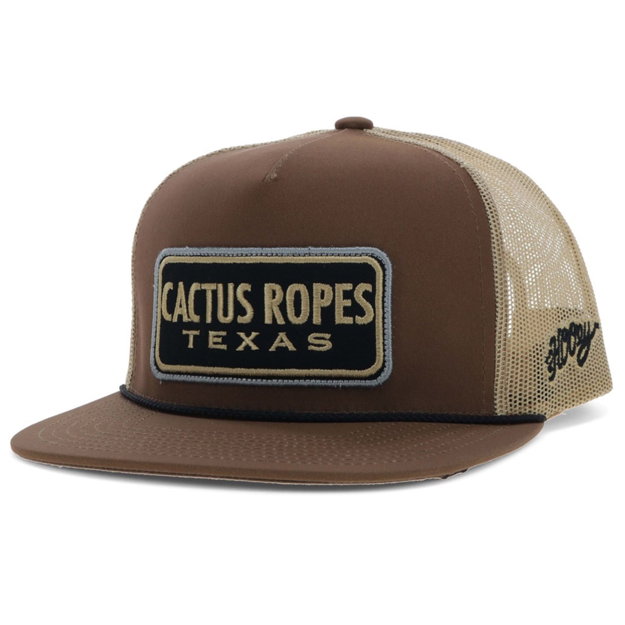 Cactus Ropes Patch Cactus Ropes Brown/Tan Cap – Western Edge, Ltd.