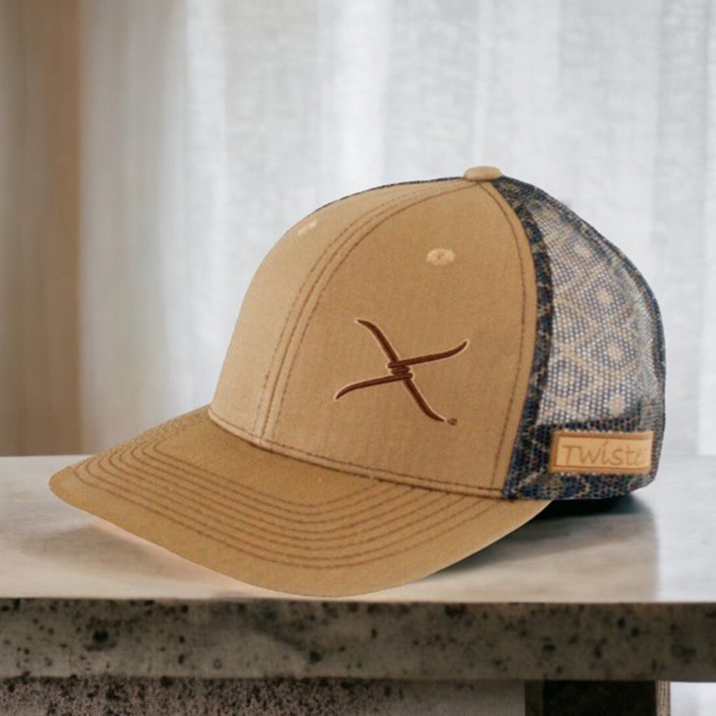 Twisted X Tan Aztec Cap