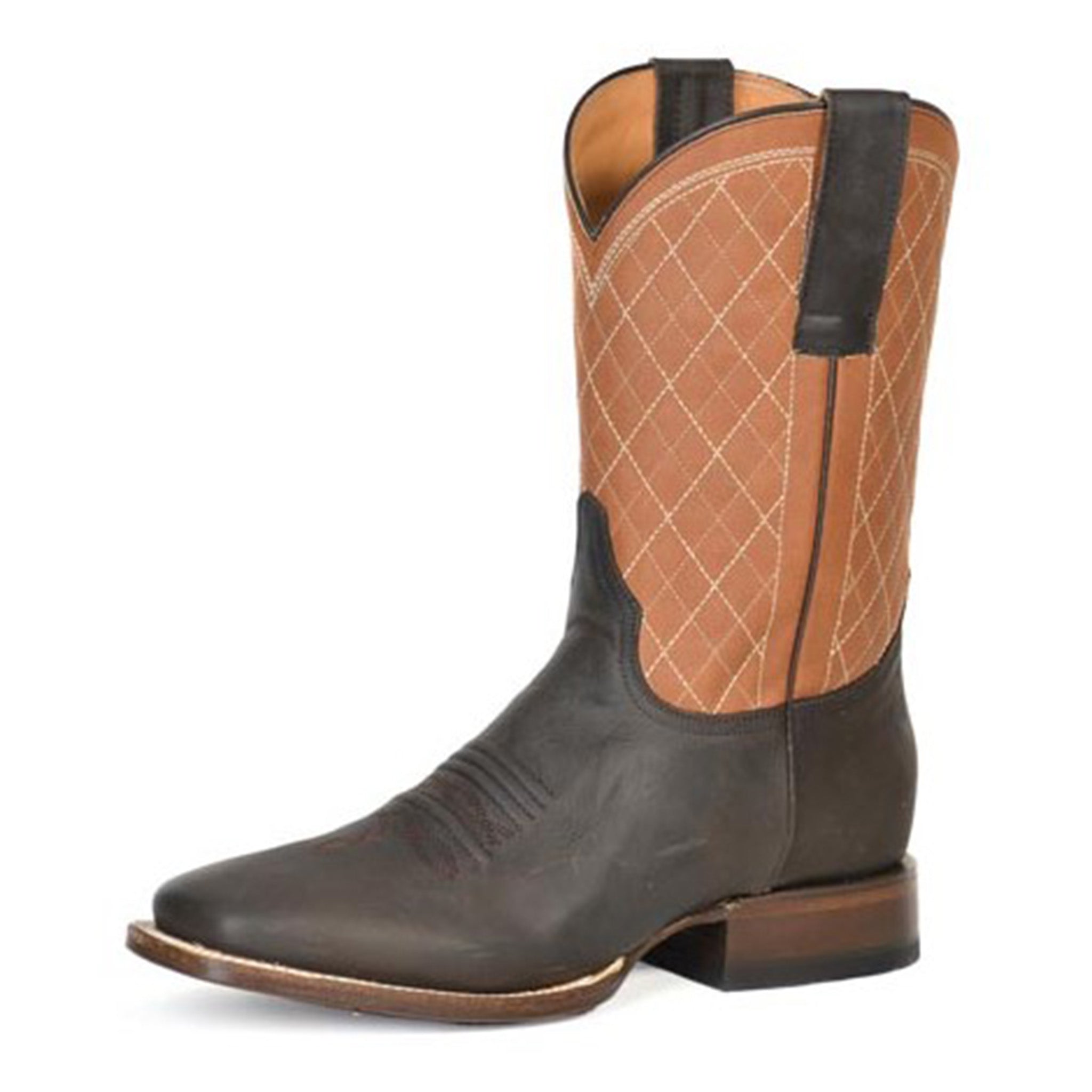 Tan Roper Boots Roper Men's Burnished Tan Western Boots